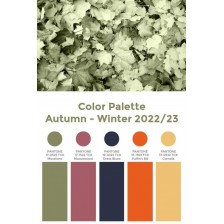 Autumn - Winter 22/23 season MUST HAVE color palette