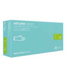 Mėlynos nitrilinės pirštinės NITRYLEX S dydis - 100vnt